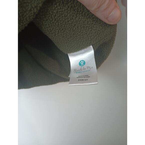 Buckle Me Baby Coat Orange Winter Jacket for Car Size 24M/2T - Picture 5 of 7